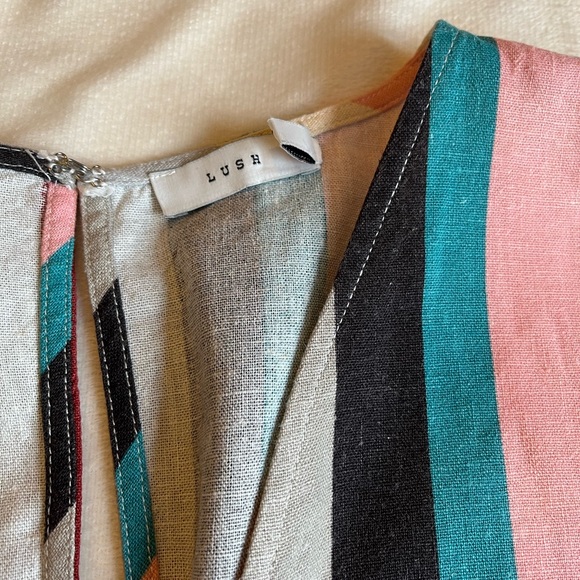 LUSH Striped romper - Picture 5 of 6